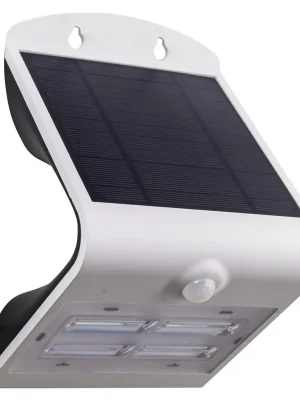 Nejlepší Volba EGLO SVÍTIDLO LED 98757 LAMOZZO 3,2W 3000-6000K 440LM IP44 SOLAR+SENZOR BILA PLAST