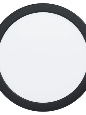 EGLO SVÍTIDLO LED 98846 FUEVA-Z 16,5W 2700-6500K 2100LM PR.216MM HLINÍK PLAST ČERNÁ Výhodná Nabídka