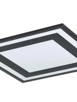 EGLO SVITIDLO LED 99038 SAVATARILA 24W 4000K 2900LM STROP. HLINIK ČERNÁ PLAST BÍLÁ Ověřený