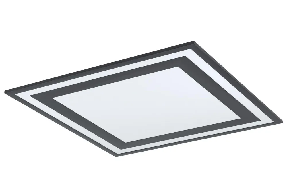 Cenový Hit EGLO SVITIDLO LED 99039 SAVATARILA 36W 4000K 4600LM STROP HLINÍK ČERNÁ PLAST BÍLÁ