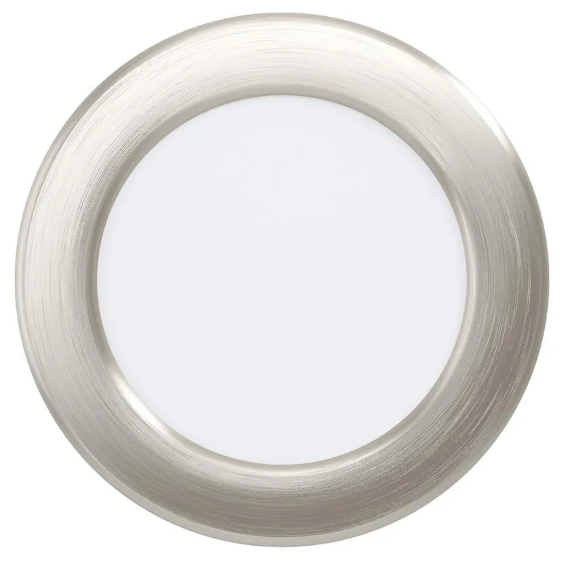 EGLO SVÍTIDLO LED 99137 FUEVA 5 5,5W 650LM 3000K IP20 KRUH. VEST. OCEL, MAT. NIKL, D=117 Sezónní Sleva