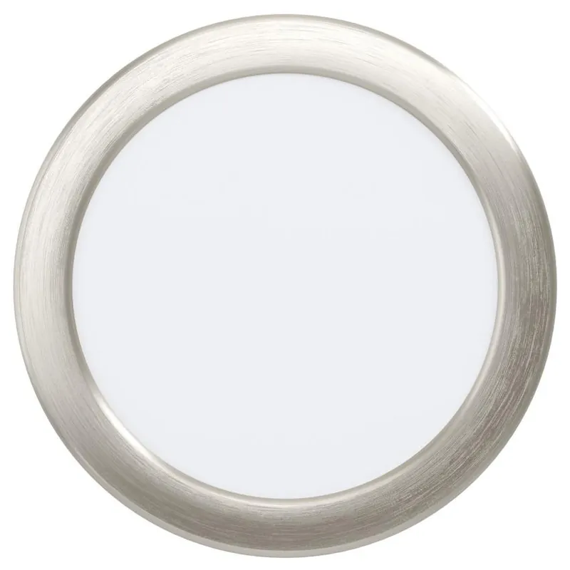 EGLO SVÍTIDLO LED 99138 FUEVA 5 10,5W 1200LM 3000K IP20 KRUH. VEST. OCEL, MAT. NIKL, D=166 Dokud Zásoby Vydrží