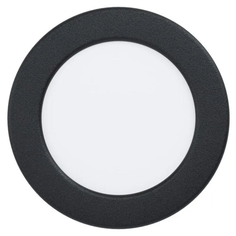 Sezónní Sleva EGLO SVÍTIDLO LED 99143 FUEVA 5 5,5W 650LM 3000K IP20 KRUH. VEST. OCEL, ČERNÁ, D=117