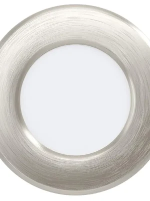 EGLO SVÍTIDLO LED 99152 FUEVA 5 2,7W 360LM 4000K IP20 KRUH. VEST. OCEL, MAT. NIKL, D=86 Must-Have