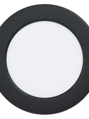 Akční Cena EGLO SVÍTIDLO LED 99157 FUEVA 5 5,5W 700LM 4000K IP20 KRUH. VEST. OCEL, ČERNÁ, D=117