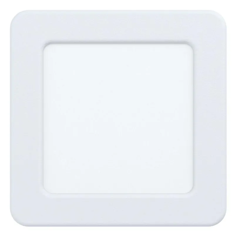 EGLO SVÍTIDLO LED 99162 FUEVA 5 5,5W 650LM 3000K IP20 HRAN. VEST. OCEL, BÍLÁ, 117X117 Časově Omezené