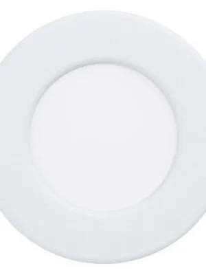 EGLO SVÍTIDLO LED 99206 FUEVA 5 2,7W 360LM 4000K IP44 KRUH. VEST. OCEL, BÍLÁ, D=86 Poslední Šance