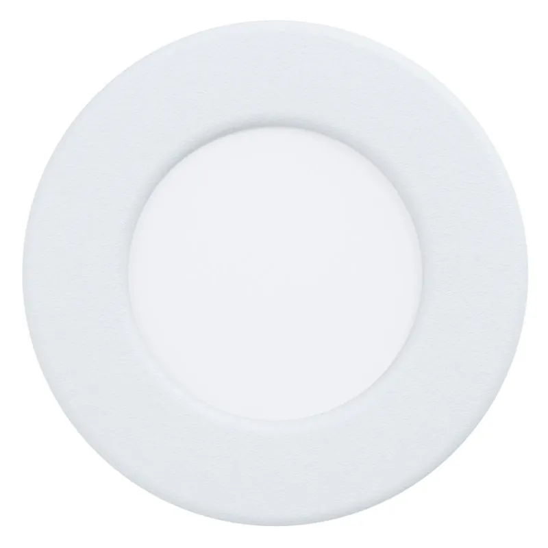 EGLO SVÍTIDLO LED 99206 FUEVA 5 2,7W 360LM 4000K IP44 KRUH. VEST. OCEL, BÍLÁ, D=86 Poslední Šance