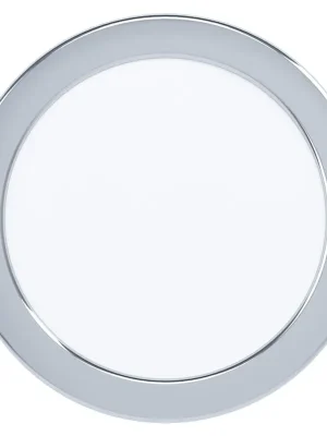 Akční Cena EGLO SVÍTIDLO LED 99209 FUEVA 5 10,5W 1350LM 4000K IP44 KRUH. VEST. OCEL, CHROM D=166