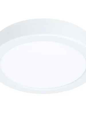 EGLO SVÍTIDLO LED 99215 FUEVA 5 10,5W 1200LM 3000K IP20 KRUH. STROP. OCEL, BÍLÁ, D=160 Výprodej
