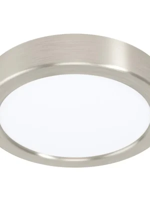 Super Cena EGLO SVÍTIDLO LED 99218 FUEVA 5 10,5W 1200LM 3000K IP20 KRUH. STROP. OCEL, MAT.NIKL, D=160