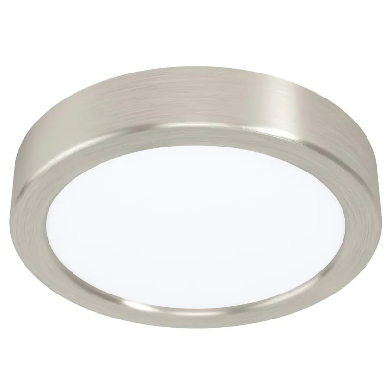 Super Cena EGLO SVÍTIDLO LED 99218 FUEVA 5 10,5W 1200LM 3000K IP20 KRUH. STROP. OCEL, MAT.NIKL, D=160