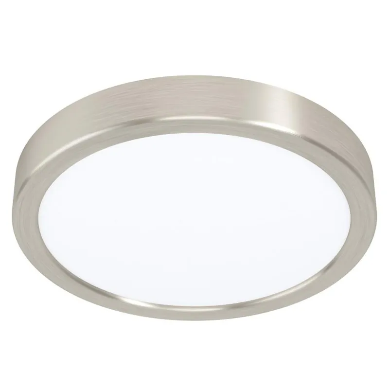Top Prodej EGLO SVÍTIDLO LED 99219 FUEVA 5 16,5W 1800LM 3000K IP20 KRUH. STROP. OCEL, MAT.NIKL, D=210
