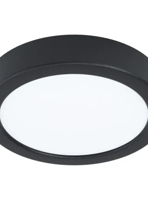 Jen Po Omezenou Doba EGLO SVÍTIDLO LED 99233 FUEVA 5 10,5W 1350LM 4000K IP20 KRUH. STROP. OCEL, ČERNÁ, D=160