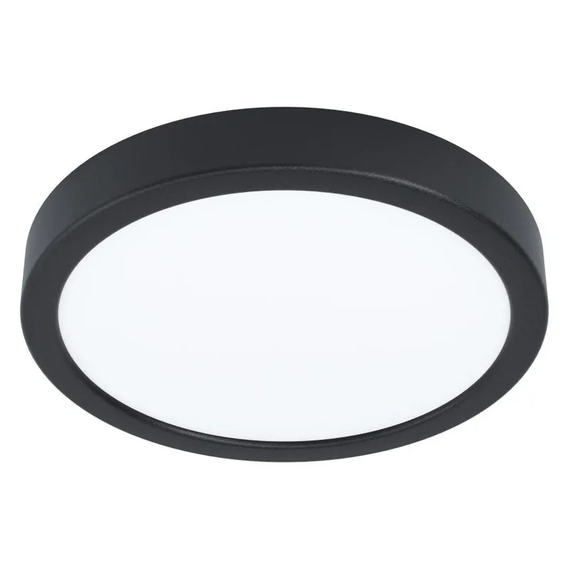 Nízká Cena EGLO SVÍTIDLO LED 99234 FUEVA 5 17W 2100LM 4000K IP20 KRUH. STROP. OCEL, ČERNÁ, D=210