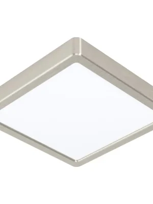 Cenová Bomba EGLO SVÍTIDLO LED 99241 FUEVA 5 16,5W 1800LM 3000K IP20 HRAN.STROP.OCEL, MAT.NIKL, 210X210