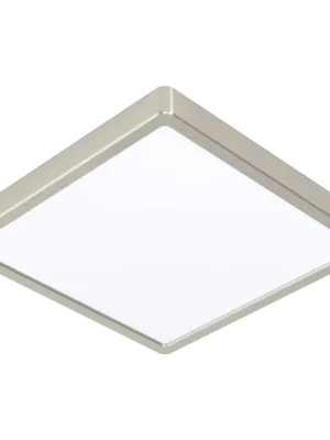 Finální Výprodej EGLO SVÍTIDLO LED 99254 FUEVA 5 20W 2500LM 4000K IP20 HRAN.STROP.OCEL, MAT. NIKL, 285X285