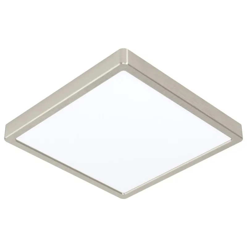 Finální Výprodej EGLO SVÍTIDLO LED 99254 FUEVA 5 20W 2500LM 4000K IP20 HRAN.STROP.OCEL, MAT. NIKL, 285X285