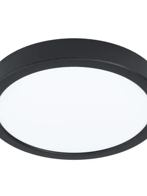 Novinka EGLO SVÍTIDLO LED 99263 FUEVA 5 16,5W 1800LM 3000K IP20 KRUH.DIMM STROP.OCEL, ČERNÁ, D=210