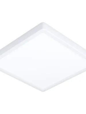 EGLO SVÍTIDLO LED 99268 FUEVA 5 20W 2300LM 3000K IP44 HRAN. STROP. OCEL, BÍLÁ, 285X285 Značkový