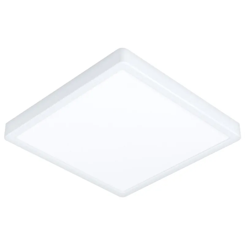 EGLO SVÍTIDLO LED 99268 FUEVA 5 20W 2300LM 3000K IP44 HRAN. STROP. OCEL, BÍLÁ, 285X285 Značkový