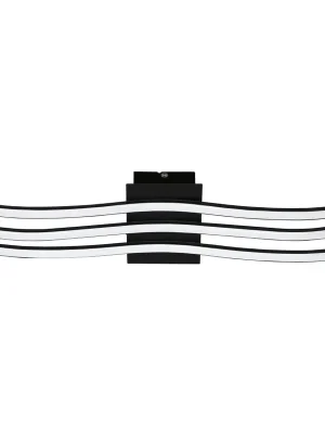 EGLO SVÍTIDLO LED 99321 RONCADE 1 21W 3000K 2400LM IP20 STROP. OCEL HLINÍK ČERNÁ PLAST BÍL Originální