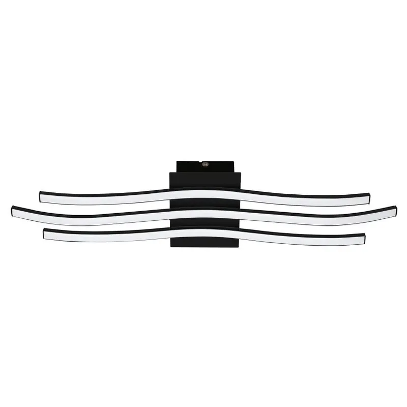 EGLO SVÍTIDLO LED 99321 RONCADE 1 21W 3000K 2400LM IP20 STROP. OCEL HLINÍK ČERNÁ PLAST BÍL Originální