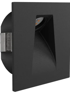 Omezená Nabídka EGLO SVÍTIDLO LED 99644 MECINOS 1X2W 3000K 200LM IP20 OCEL ČERNÁ