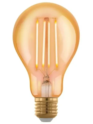 LED žárovka Classic Eglo LEDE27 A75 4W (25W) 300 lm 1700K 817 filament jantarová Odeslání Ihned