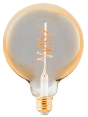 LED žárovka globe EGLO G125 E27 4W (25W) 245 lm 2000K 820 filament jantarová Víkendová Akce