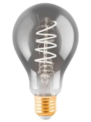 LED žárovka Classic Eglo LEDE27 A75 4W (25W) 100 lm 2000K 820 filament kouřová Aktuální