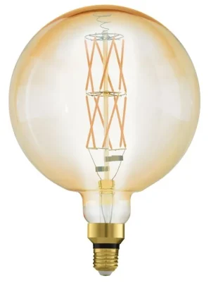 LED žárovka globe EGLO G200 E27 8W (60W) 806 lm 2100 lm 821 filament jantarová Sleva