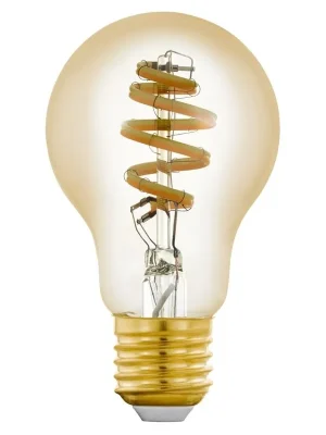 Expresní Doručení LED žárovka Classic Eglo LEDE27 A60 E27 4.9W (35W) 350 lm 2200-6500K 822-865 TW filament jantarová