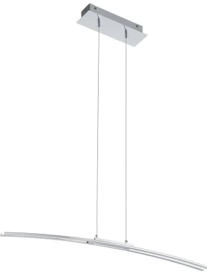 Nejprodávanější LASANA 95147, LED ZÁVĚSNÉ SVÍTIDLO, CHROM/BÍLÁ, 3000K