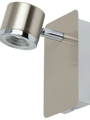 Nízká Cena PIERINO 93693, LED BODOVÉ SVÍTIDLO, MATNÝ NIKL/CHROM, 3000K