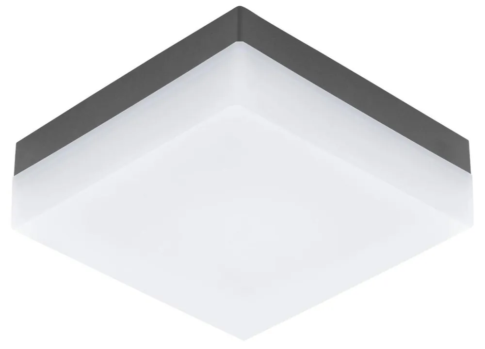 Přímo Od Výrobce SONELLA 94872, LED VENKOVNÍ NÁSTĚNNÉ/STROPNÍ SVÍTIDLO, ANTRACITOVÁ/BÍLÁ, 3000K, IP44