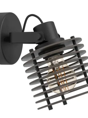Poslední Šance Stropní svítidlo EGLO SEGOVIA 1x40W E27 IP20 černá 900739