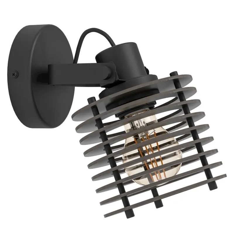 Poslední Šance Stropní svítidlo EGLO SEGOVIA 1x40W E27 IP20 černá 900739