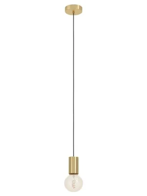 Oblíbený Závěsné svítidlo EGLO POZUETA 1 1x40W IP20 E27 ocel mosaz 900799