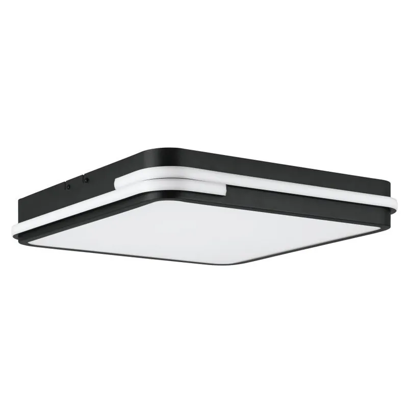 Stropní svítidlo EGLO GENOVESE-Z 22W 2700-6500K 3000lm IP20 hliník ocel černá plast 900477 Vrácení Zdarma