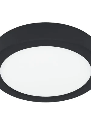 Novinka Stropní svítidlo EGLO FUEVA 6 7,5W 1000lm CCT 2700-4000-6500K IP20 černá 901297