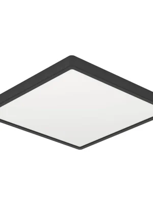 Stropní svítidlo EGLO FUEVA 6 17,5W 2800lm 3700-6500K IP20 čtverec černá 901305 Nová Kolekce