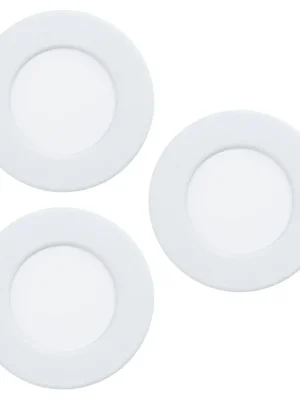 Vestavné svítidlo EGLO FUEVA 6 3x3,7W 1350lm CCT 2700-4000-6500K IP20 bílá (Set 3KS) 901394 Značkový