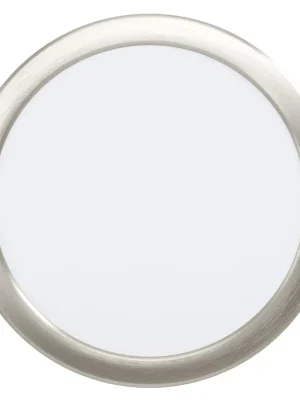 Cenově Výhodný Vestavné svítidlo EGLO FUEVA 6 18,5W 2100lm CCT 2700-4000-6500K IP20 matný nikl 901407