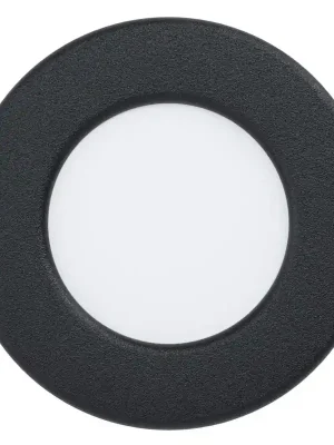 Vestavné svítidlo EGLO FUEVA 6 3,7W 450lm CCT 2700-4000-6500K IP44 černá 901412 Vysoce Kvalitní