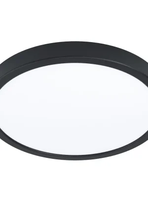 Autentický Stropní svítidlo EGLO FUEVA 6-Z 17,5W 2850lm RGB+2700-6500K IP44 Zigbee černá 901725