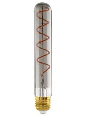 LED žárovka dekorativní Eglo Vintage E27 4W 50 lm 1700K 817 filament průhledná černá stmívatelná Nakupujte Hned