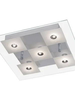 Rychlé Dodání EGLO SVÍTIDLO 13271 CHROM, SKLO, G9, 5X33W