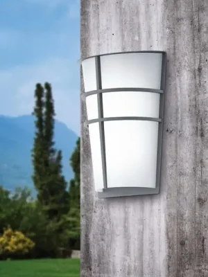Autentický BREGANZO 94138, LED VENKOVNÍ NÁSTĚNNÉ SVÍTIDLO, ANTRACITOVÁ/BÍLÁ, 3000K, IP44