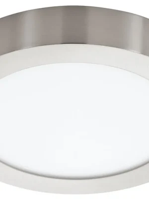 Expresní Doručení FUEVA 1 32442, LED PŘISAZENÉ SVÍTIDLO, MATNÝ NIKL, 4000K, 225MM, 18W